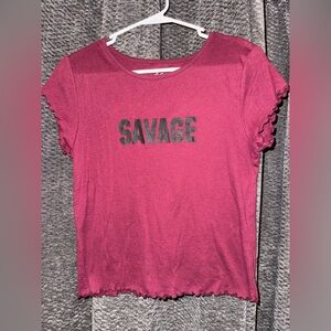 ‘Savage’ juniors Top